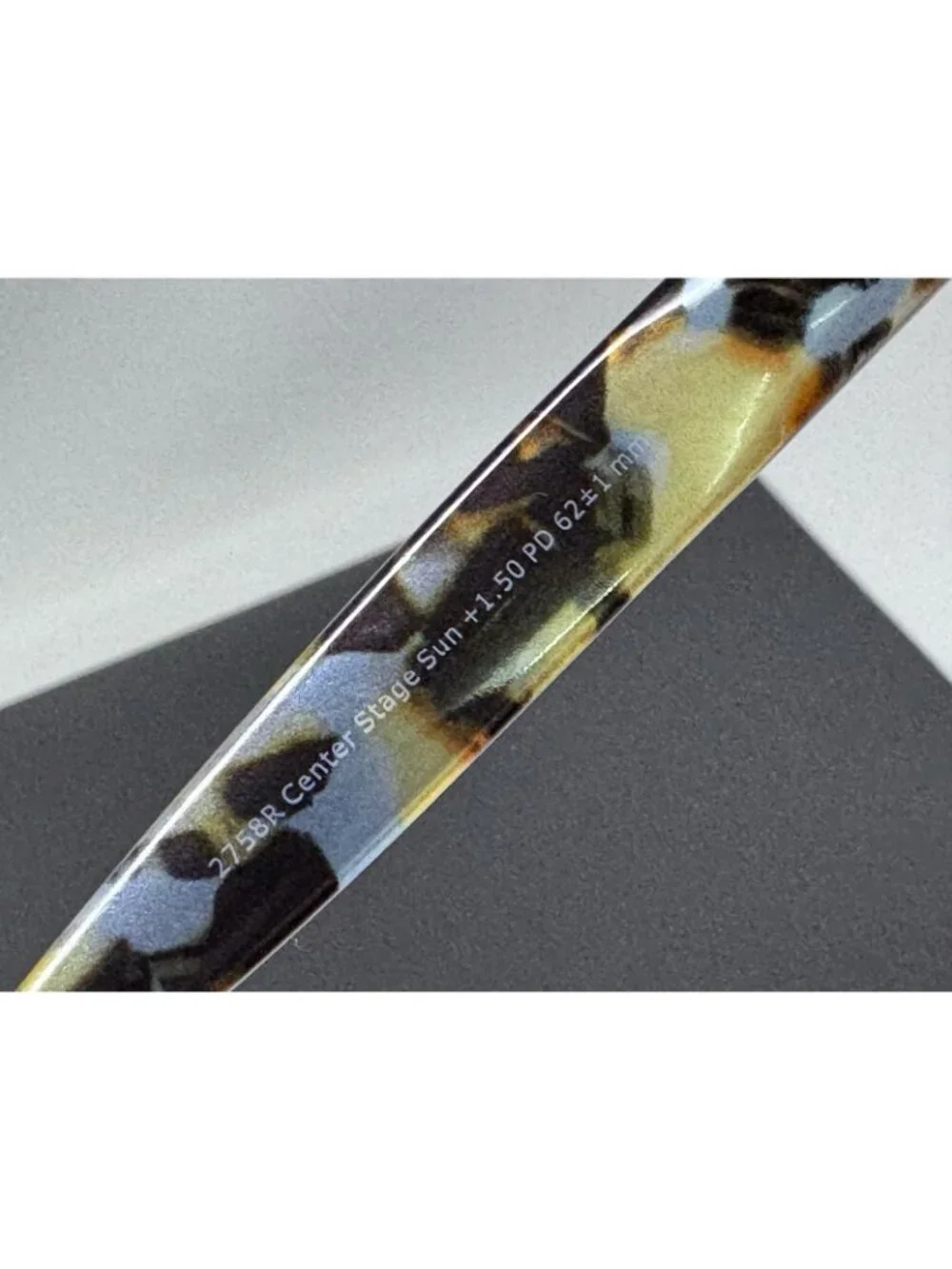 Peepers Center Stage Oversized Reading Sunglasses Blue Quartz +1.50